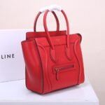 CELINE MICRO LUGGAGE HANDBAG IN CALFSKIN - Image 7