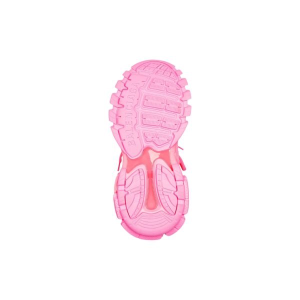 Balenciaga Track LED Pink Mesh and Nylon Low-Top Sneakers - Image 3