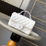 Chanel Mini Flap Bag with Top Handle(HIGH-END GRADE) - Image 6