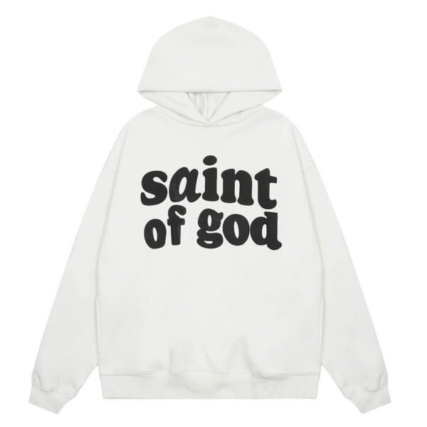 FO G x Saint Michael Hoodie White - Image 2