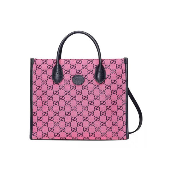 GG Multicolour small tote bag - Image 2