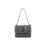 SAINT LAURENT NIKI MEDIUM IN CRINKLED VINTAGE LEATHER