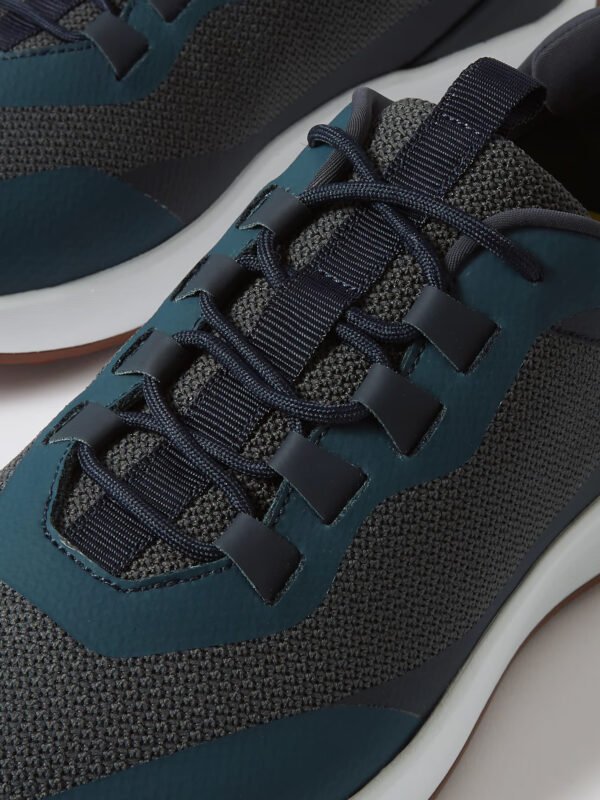 Weekend Walk Leather-Trimmed Mesh Sneakers - Image 7