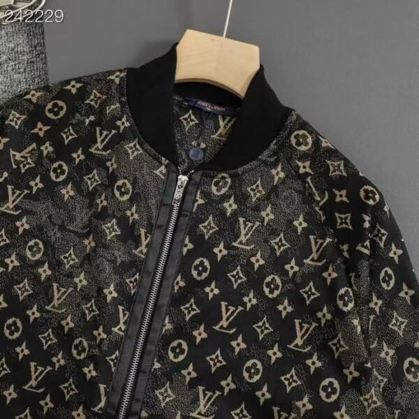 All-Over Monogram Jacquard Jacket - Image 7