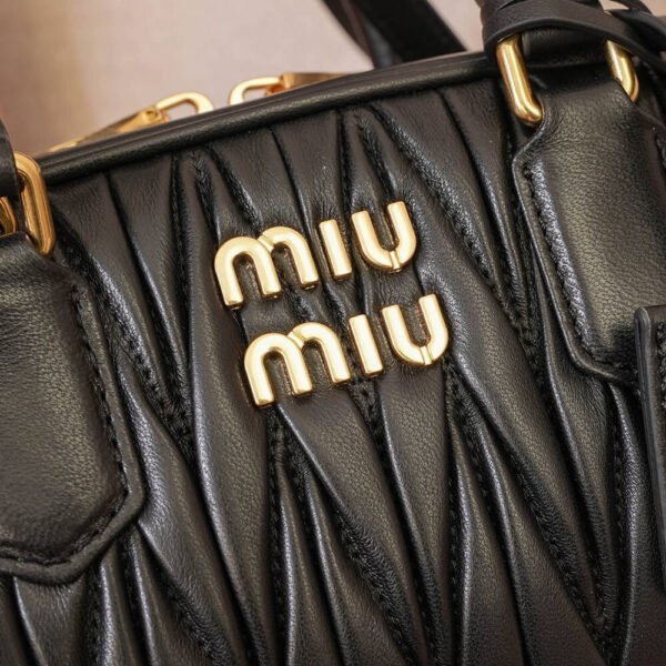 MIUMIU Medium Arcadie matelasse nappa Bag(HIGH-END GRADE) - Image 7