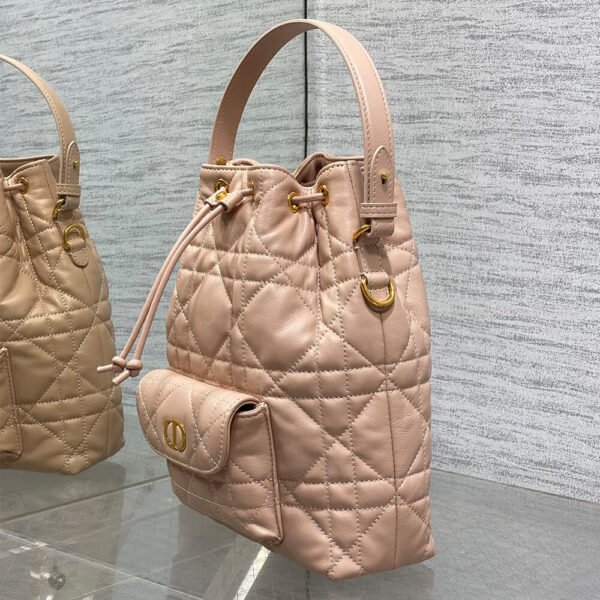 Small Dior Caro Bucket Bag(HIGH-END GRADE) - Image 4