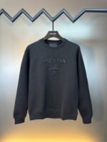 New Classic Embroidered Letter Logo Crewneck Sweatshirt – Comfortable & Stylish - Image 3