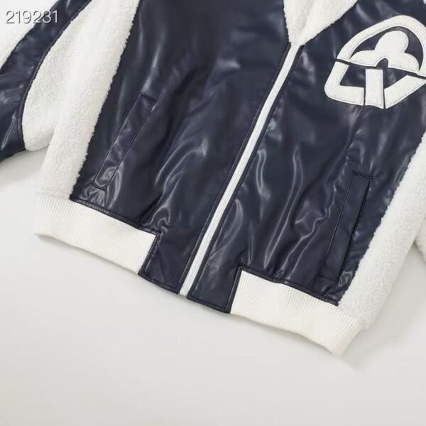 Premium Wool & Leather Jacket - Image 7