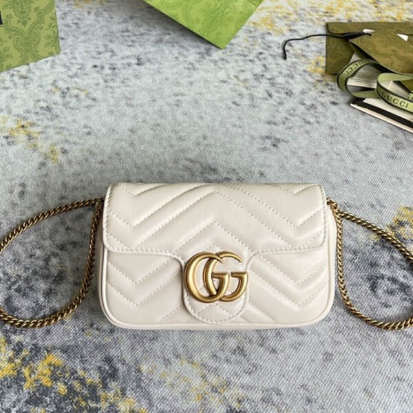 GG Marmont matelasse leather super mini bag - Image 3