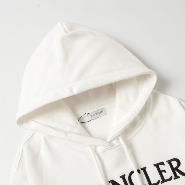 Moncler Embroidered Hoodie - Image 4
