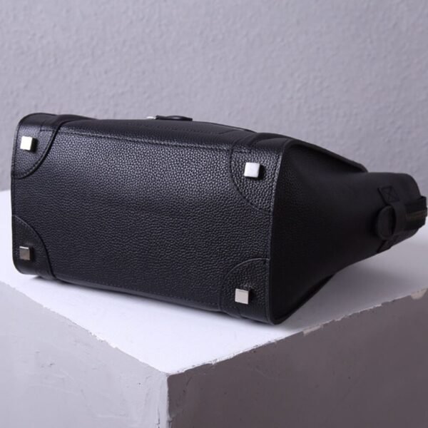 CELINE MICRO LUGGAGE HANDBAG IN CALFSKIN - Image 5