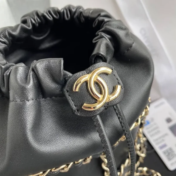 CHANEL Small Drawstring Bag - Image 7