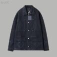 Tyler Collaboration Monogram Jacquard Spray-Dye Denim Jacket