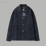 Tyler Collaboration Monogram Jacquard Spray-Dye Denim Jacket