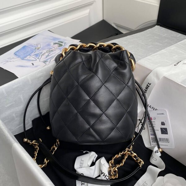 CHANEL Drawstring Bag - Image 5
