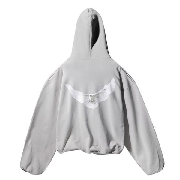 YZY GAP Hoodies Cement white - Image 3