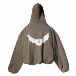 YZY GAP Hoodies Brown - Image 3