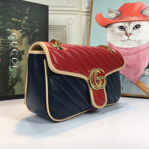 GG Marmont small matelasse shoulder bag - Image 4