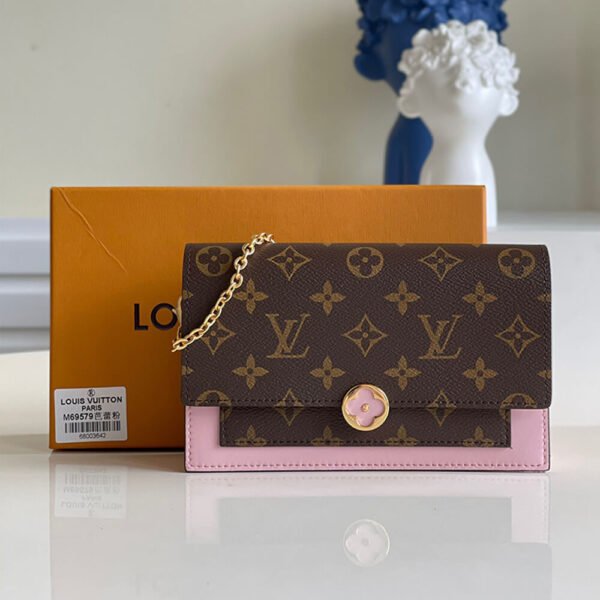 Louis Vuitton FLORE CHAIN WALLET - Image 3