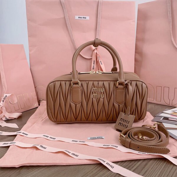 MIUMIU Large Arcadie matelasse nappa Bag(HIGH-END GRADE) - Image 3