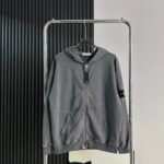 Loose Fit Hooded Washable Cardigan Jacket - Image 5
