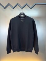 New Metal Triangle Logo Crewneck Sweatshirt – Comfortable & Stylish - Image 3
