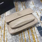 SAINT LAURENT NIKI MEDIUM IN CRINKLED VINTAGE LEATHER - Image 7