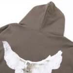 YZY GAP Hoodies Brown - Image 5