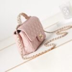 CHANEL Mini Flap With Top Handle - Image 7