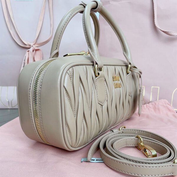 MIUMIU Large Arcadie matelasse nappa Bag(HIGH-END GRADE) - Image 4