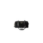 Prada Re-Nylon and leather medium top-handle bag with padlock(high-end grade) - Image 3