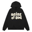 FO G x Saint Michael Hoodie Black