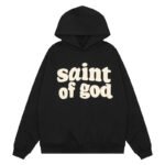 FO G x Saint Michael Hoodie Black