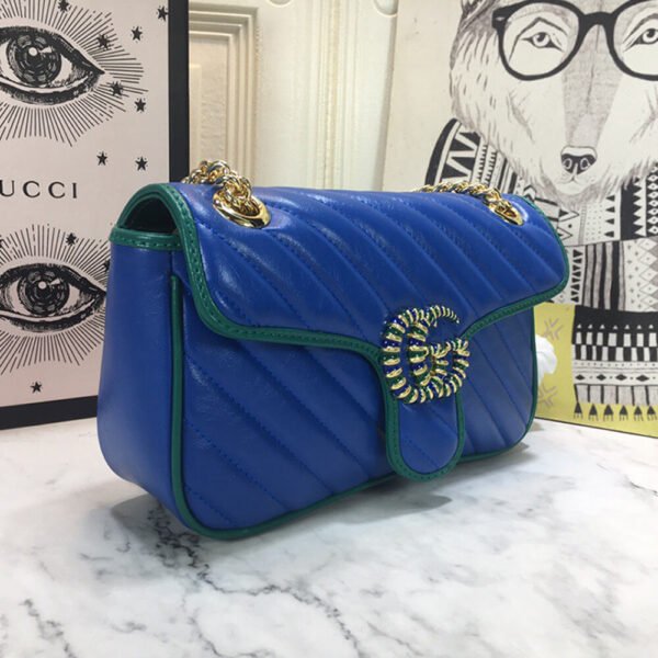 GG Marmont small matelasse shoulder bag - Image 4