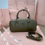 MIUMIU Large Arcadie Leather Bag(HIGH-END GRADE) - Image 6