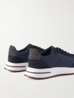 Weekend Walk Suede-Trimmed Shell Sneakers - Image 8