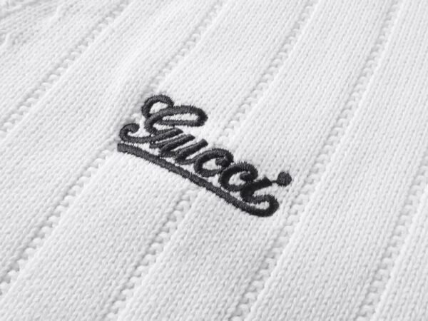 2024SS Striped Jacquard Knit Cardigan - Image 5