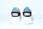 Versace Chain Reaction Multicolor Mesh and Leather Low-Top Sneakers - Image 7
