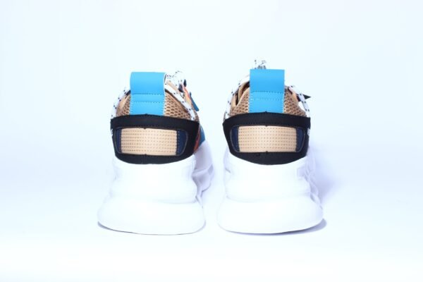 Versace Chain Reaction Multicolor Mesh and Leather Low-Top Sneakers - Image 7