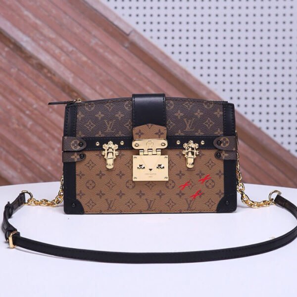 LV Trunk Clutch Handbag - Image 3