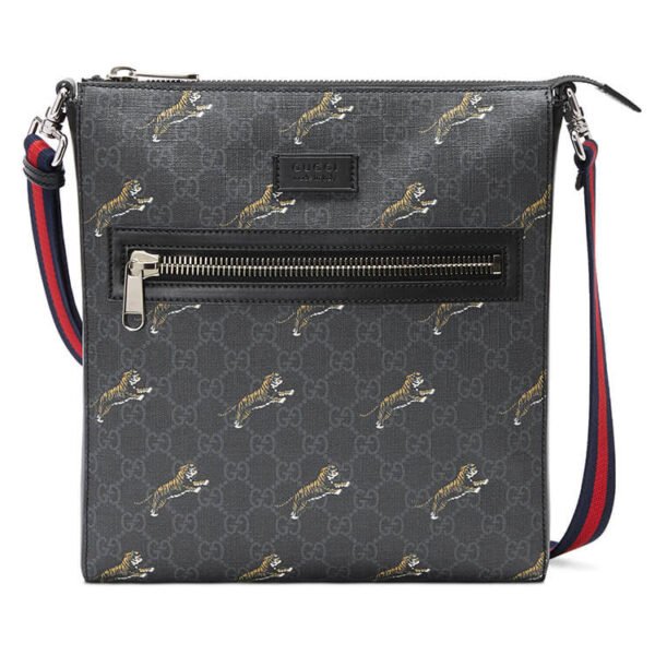 Gucci Bestiary Messenger With Tigers - Image 2