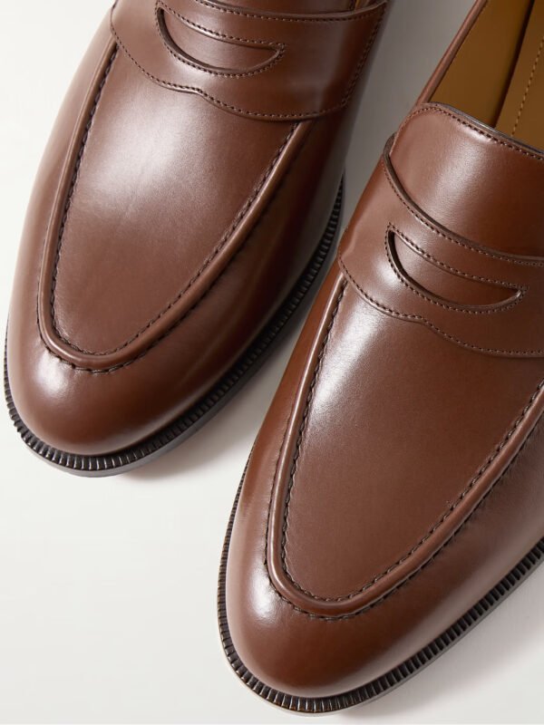 Sergio Walk Leather Penny Loafers - Image 7
