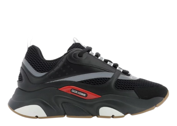 ⁦حذاء Dior B22 Black Gum⁩ - الصورة ⁦2⁩