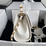 CHANEL Mini Flap Bag with Top Handle - Image 5