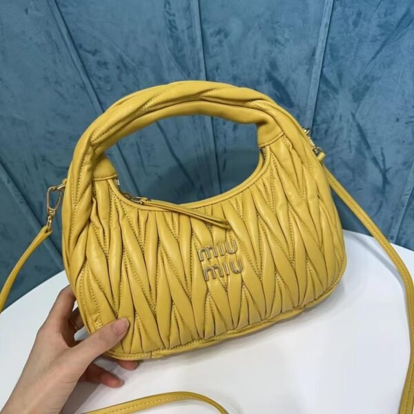 Wander Matelassé Nappa Hobo Bag - Image 7