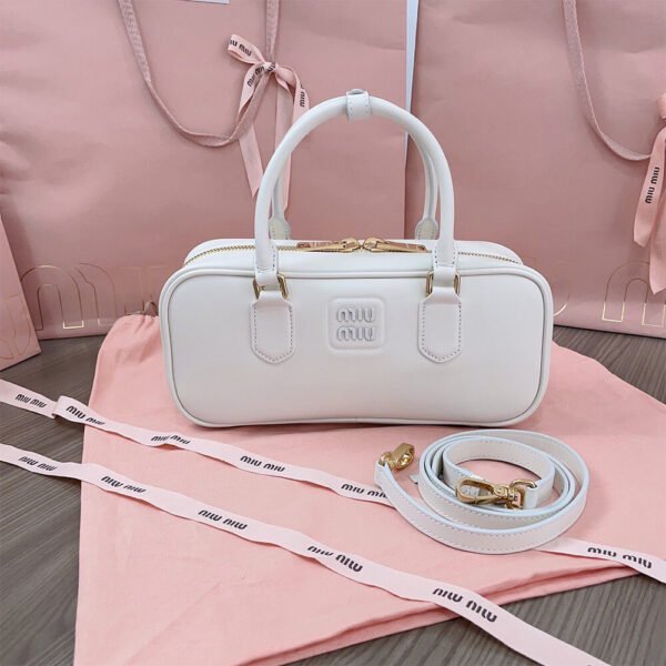 MIUMIU Large Arcadie Leather Bag(HIGH-END GRADE) - Image 3