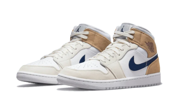 Tan Suede Navy - Image 3