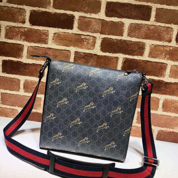 Gucci Bestiary Messenger With Tigers - Image 5