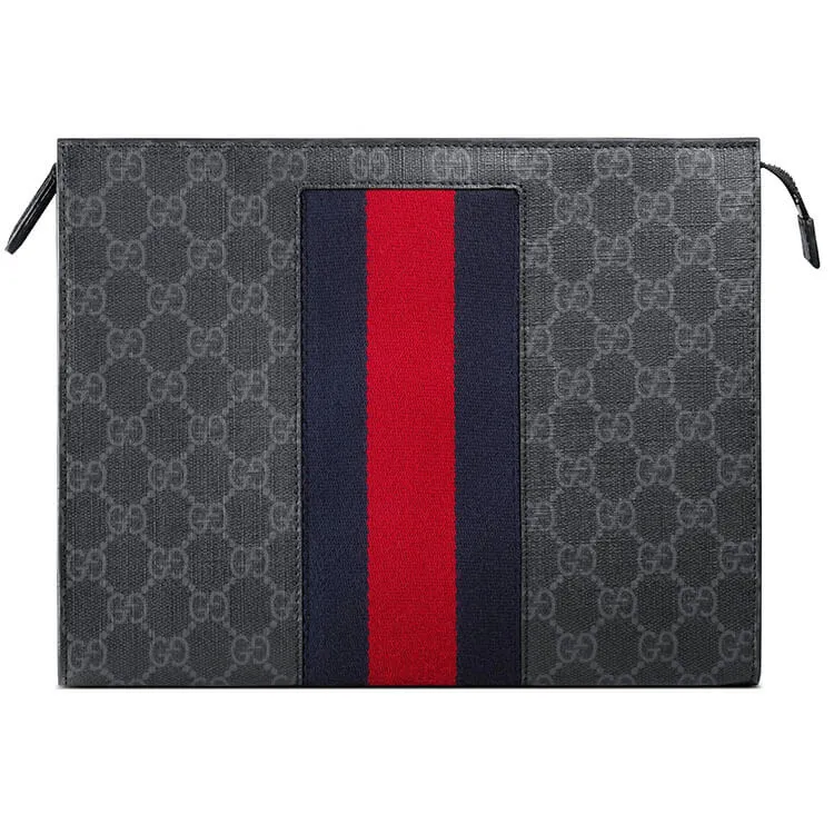 d3810056ea1132f142c945b629a97fd7.webp Gucci GG Black Pouch - Image 1