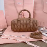 MIUMIU Large Arcadie matelasse nappa Bag(HIGH-END GRADE) - Image 8